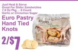 SuperFresh Euro Pastry Hand Tied Knots offer