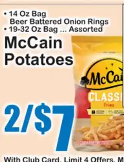 SuperFresh McCCain Potatoes offer