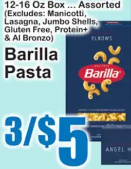 SuperFresh Barilla Pasta offer