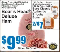 SuperFresh Boar's Head Deluxe Ham offer