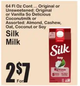 SuperFresh Silk Milk offer