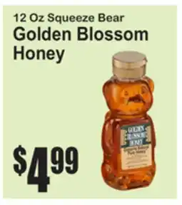 SuperFresh 12 Oz Squeeze Bear Golden Blossom Honey offer