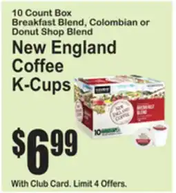 SuperFresh New England Coffee K-Cups offer