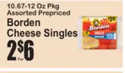 SuperFresh Borden Cheese Singles offer
