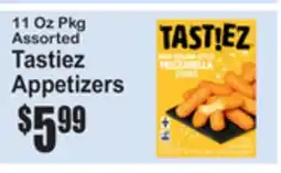 SuperFresh 11 Oz Pkg Assorted Tastiez Appetizers offer