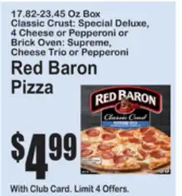 SuperFresh Red Baron Pizza offer