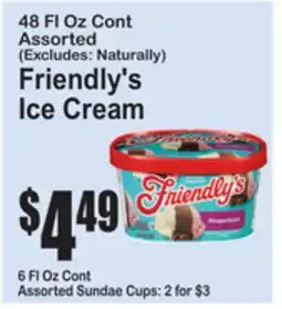 SuperFresh Friendly's Ice Cream offer