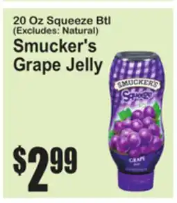 SuperFresh Smucker's Grape Jelly offer