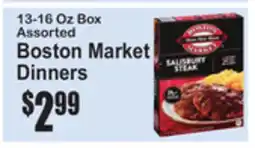 SuperFresh Boston Market Dinners offer