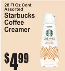 SuperFresh Starbucks Coffee Creamer offer