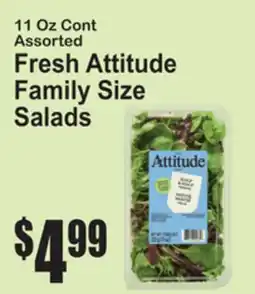 SuperFresh Fresh Attitude Family Size Salads offer