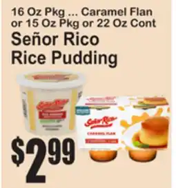 SuperFresh Señor Rico Rice Pudding offer
