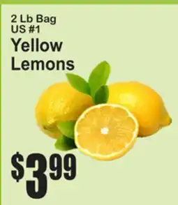 SuperFresh Yellow Lemons offer