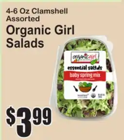 SuperFresh Organic Girl Salads offer