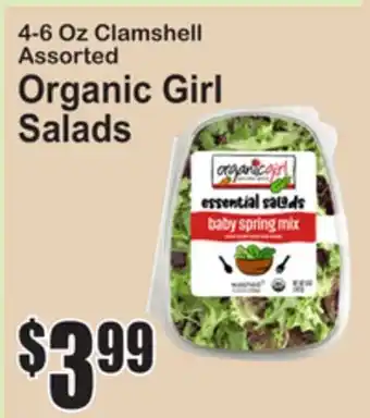 SuperFresh Organic Girl Salads offer