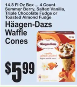 SuperFresh Häagen-Dazs Waffle Cones offer