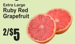 SuperFresh Extra Large Ruby Red Grapefruit offer