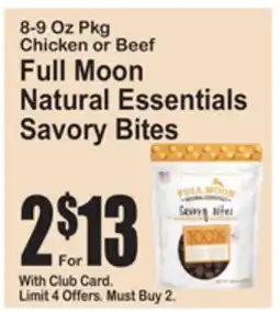 SuperFresh Full Moon Natural Essentials Savory Bites offer