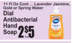 SuperFresh Dial Antibacterial Hand Soap offer