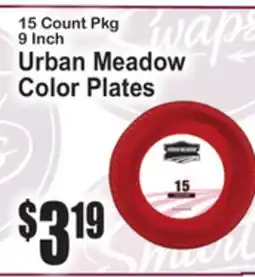 SuperFresh Urban Meadow Color Plates offer