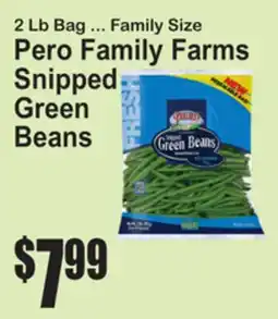 SuperFresh Pero Family Farms Snipped Green Beans offer