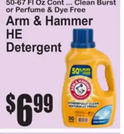 SuperFresh Arm & Hammer HE Detergent offer