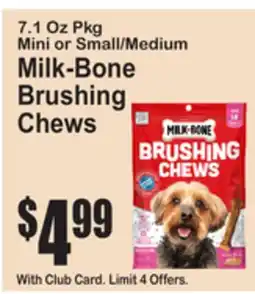 SuperFresh Milk-Bone Brushing Chews offer