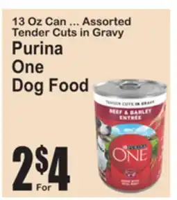 SuperFresh Purina One Dog Food offer