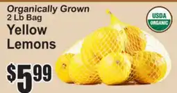 SuperFresh Organically Grown Yellow Lemons offer