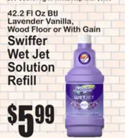 SuperFresh Swiffer Wet Jet Solution Refill offer
