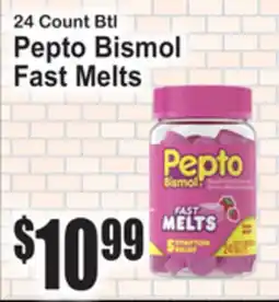 SuperFresh Pepto Bismol Fast Melts offer