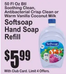 SuperFresh Softsoap Hand Soap Refill offer