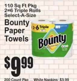 SuperFresh Bounty Paper Towels offer