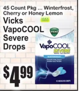 SuperFresh Vicks VapoCOOL Severe Drops offer