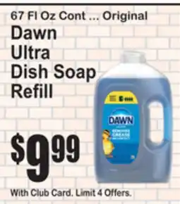 SuperFresh Dawn Ultra Dish Soap Refill offer