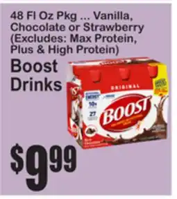 SuperFresh Boost Drinks offer