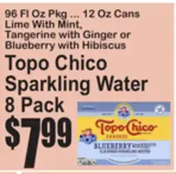 SuperFresh Topo Chico Sparkling Water offer