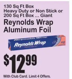 SuperFresh Reynolds Wrap Aluminum Foil offer