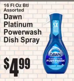 SuperFresh Dawn Platinum Powerwash Dish Spray offer