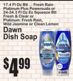 SuperFresh Dawn Dish Soap offer