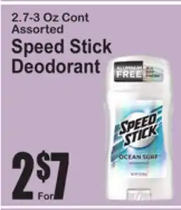 SuperFresh Speed Stick Deodorant offer