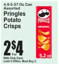 SuperFresh Pringles Potato Crisps offer