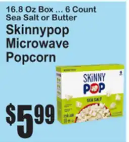 SuperFresh Skinnypop Microwave Popcorn offer