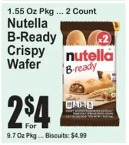 SuperFresh Nutella B-Ready Crispy Wafer offer