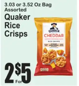 SuperFresh Assorted Quaker Rice Crisps offer