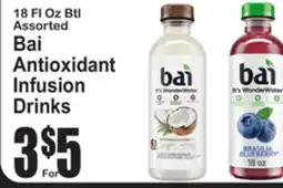 SuperFresh Bai Antioxidant Infusion Drinks offer