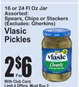 SuperFresh Vlastic Pickles offer
