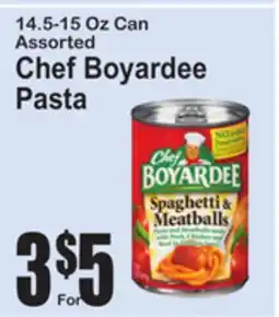SuperFresh Chef Boyardee Pasta offer