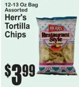 SuperFresh Herr's Tortilla Chips offer