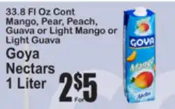 SuperFresh Goya Nectars offer